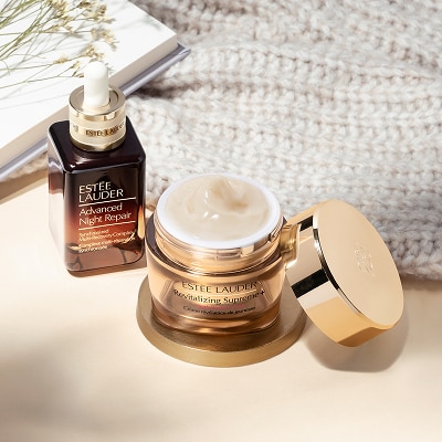 photo of estee lauder self care beauty gifts skincare